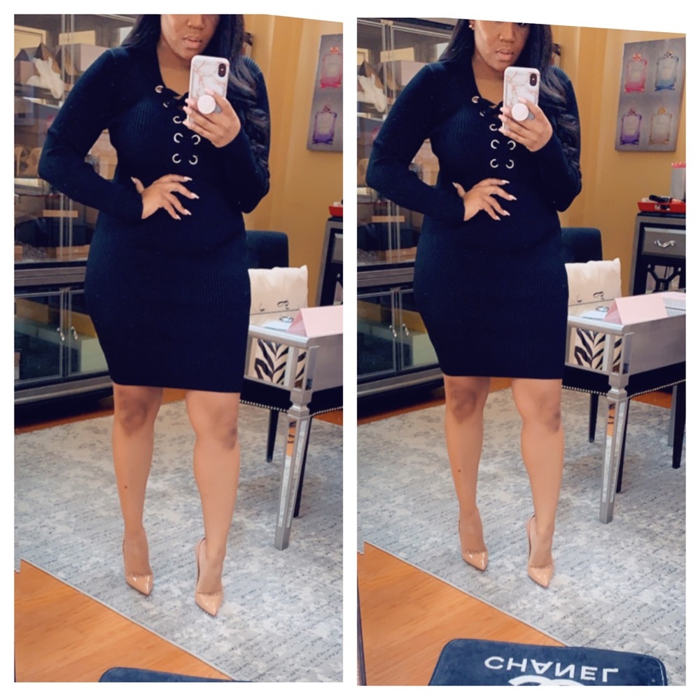 NWT Michael Kors Thick Knit Dress sz M